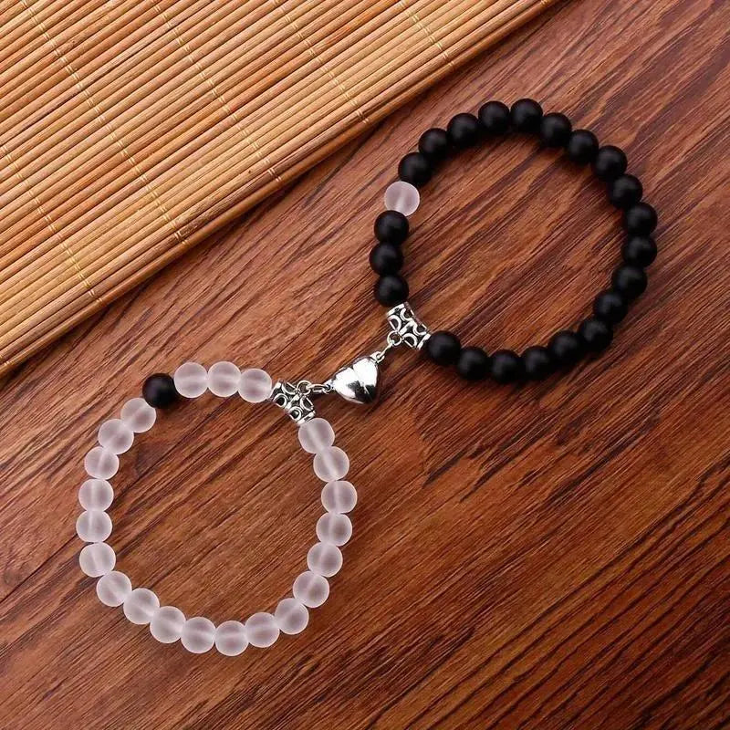 Couple Love Magnetic Bracelet - Upgraded Version Simple & Personalized Design Trendy Valentine’s Gift for Him & Her Great for Black Friday & Thanksgiving Sales | TikTokShop Special