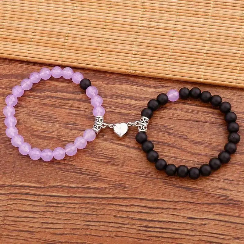 Couple Love Magnetic Bracelet - Upgraded Version Simple & Personalized Design Trendy Valentine’s Gift for Him & Her Great for Black Friday & Thanksgiving Sales | TikTokShop Special