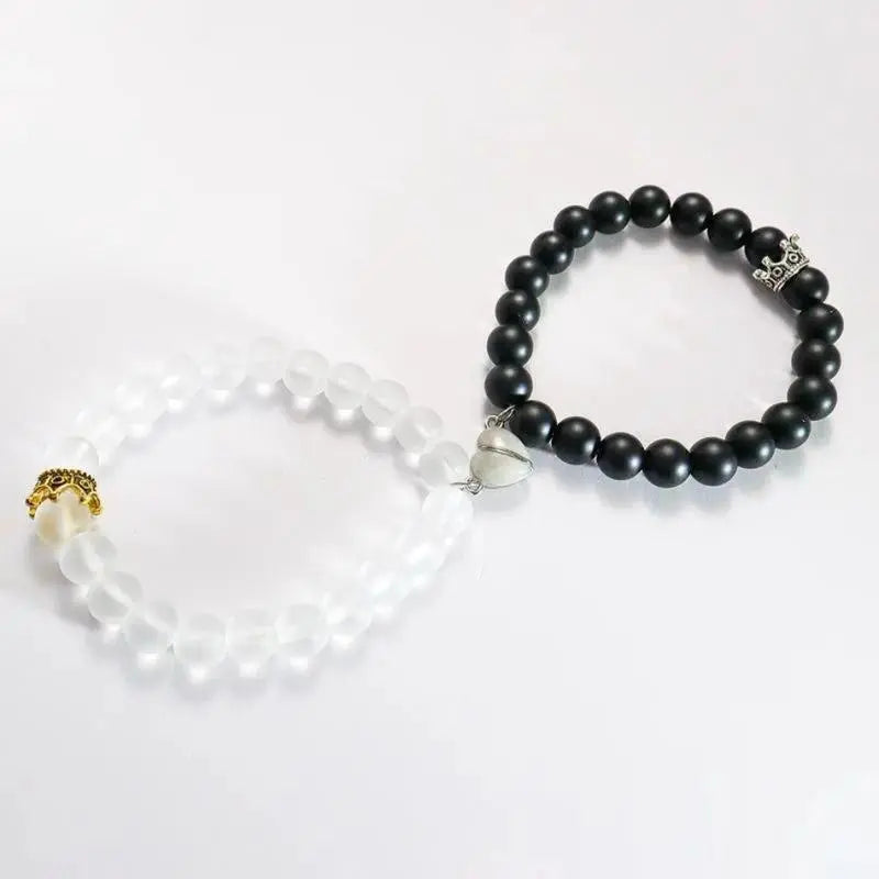 Couple Love Magnetic Bracelet - Upgraded Version Simple & Personalized Design Trendy Valentine’s Gift for Him & Her Great for Black Friday & Thanksgiving Sales | TikTokShop Special