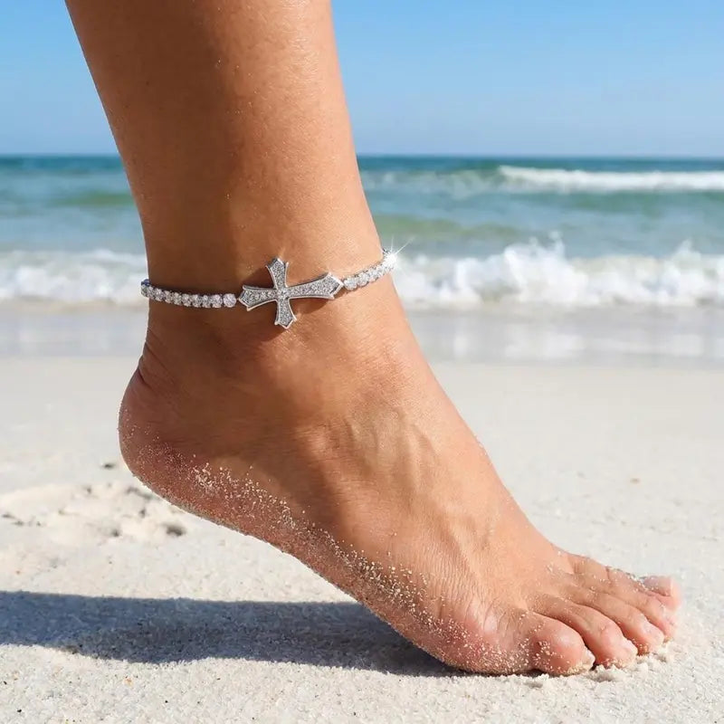Magnetic Copper Anklets for Women Copper Ankle Bracelet for Women Pure Copper with Magnets for Feet & Ankles Fashionable Jewelry Trendy Fashionable Accessories