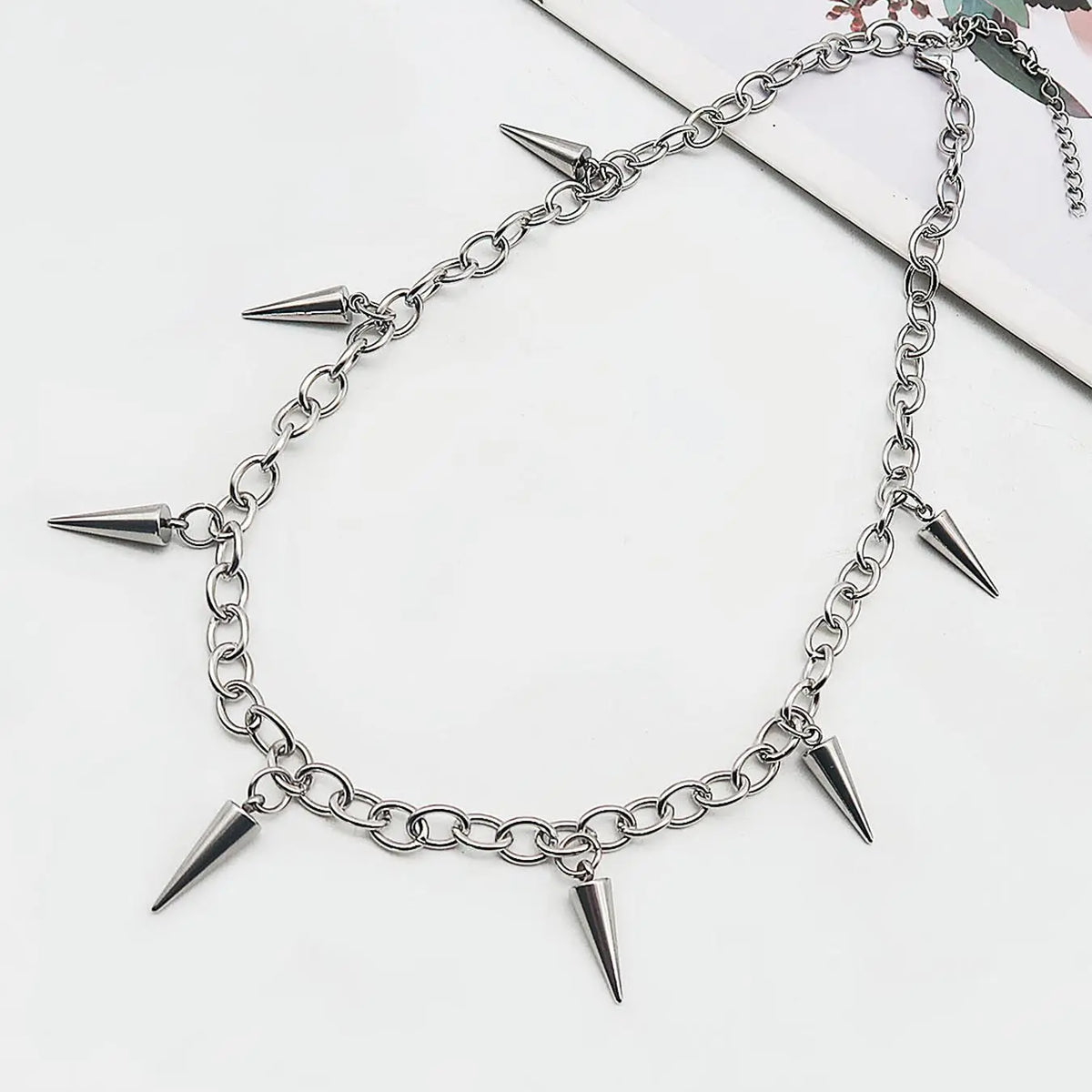 Punk Style Creative Geometric Design Pendant Necklace, Stainless Steel Pendant Necklace, Fashion Jewelry for Men As Gift, Exquisite Chain Jewelry, Durable Fashion Accessory, Punk Style Accessories, Fashionable Accessory