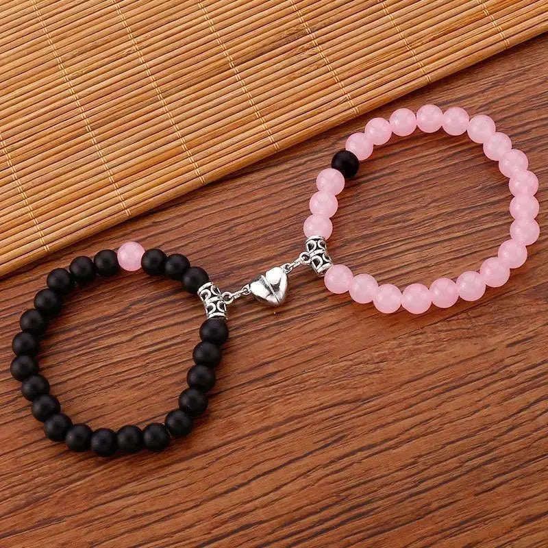 Couple Love Magnetic Bracelet - Upgraded Version Simple & Personalized Design Trendy Valentine’s Gift for Him & Her Great for Black Friday & Thanksgiving Sales | TikTokShop Special