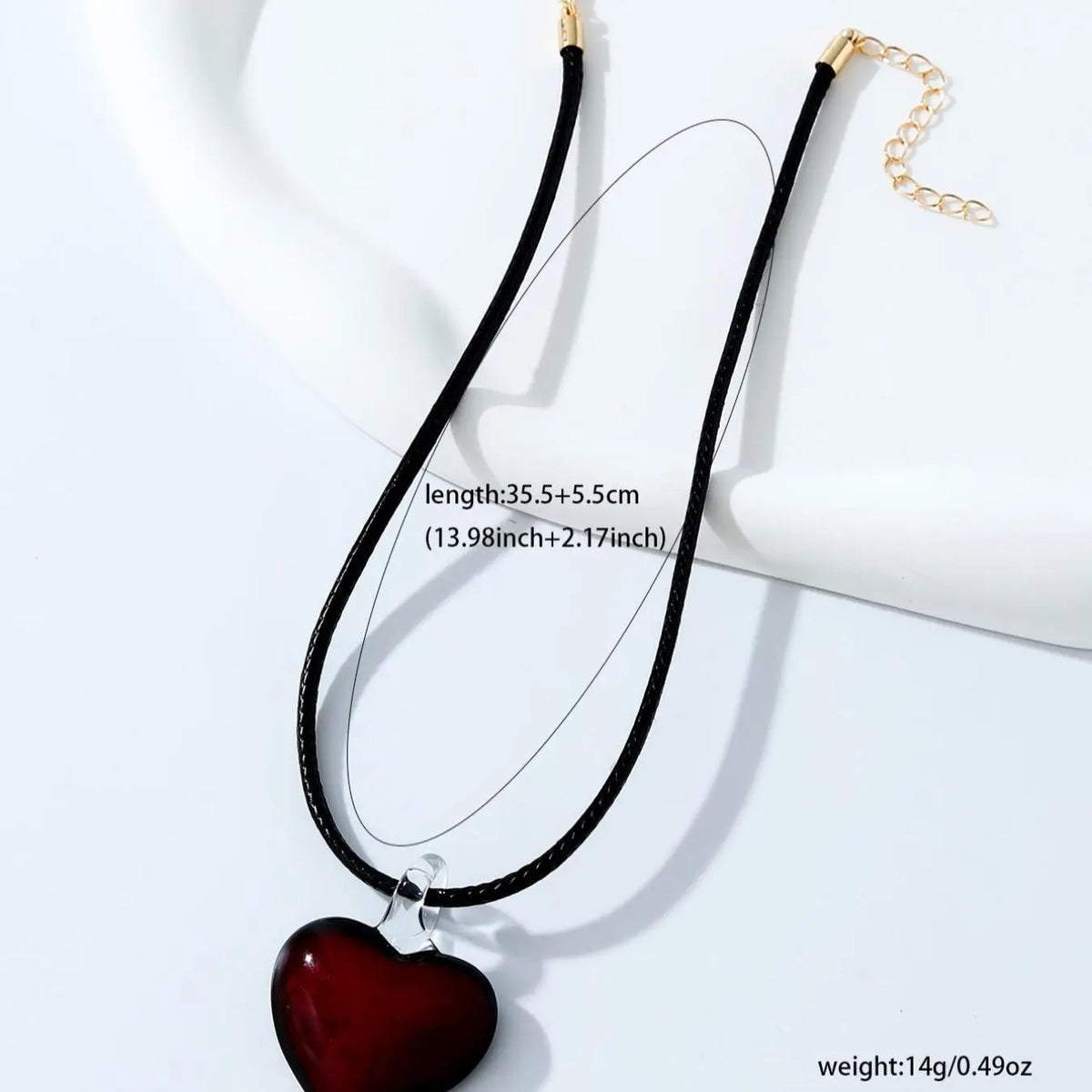 Women's Love Heart Design Necklace, 1 Piece Trendy Versatile Jewelry for Women & Girls, Perfect Gift for Mother's Day, Birthday & Party