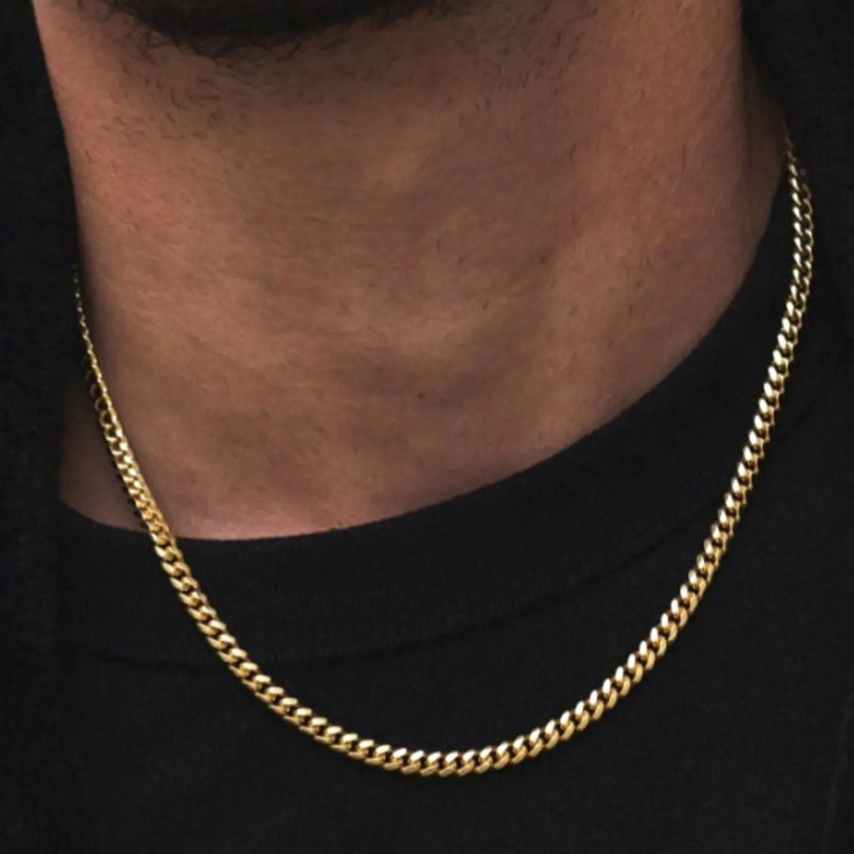 Men's Simple Plain Color Rope Chain Necklace, Stainless Steel Twisted Chain Necklace for Boyfriend, Fashion Accessories