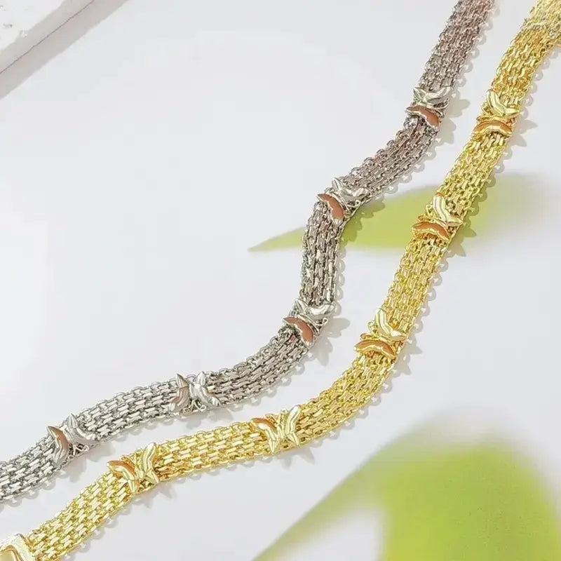 【SummerWins】Chic Butterfly Bracelet for Women Trendy Dainty Chain Wrist Ornament Elegant Statement Jewelry Lovely Friendship Birthday Gift for Best Friends