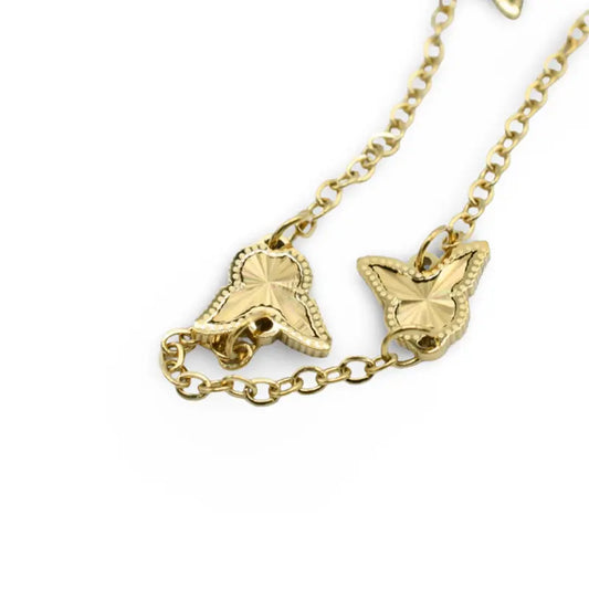 Mini Butterfly Anklet