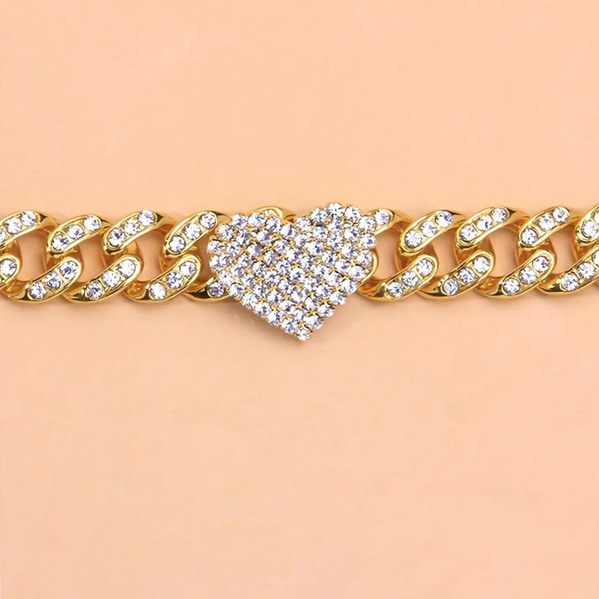 Trendy Summer Beach Anklet with Rhinestone Cuban Design, Fashionable New Foot Jewelry for Women, Stylish Cuban Link Anklet, Elegant Accessory, Trendy Fashionable Accessories