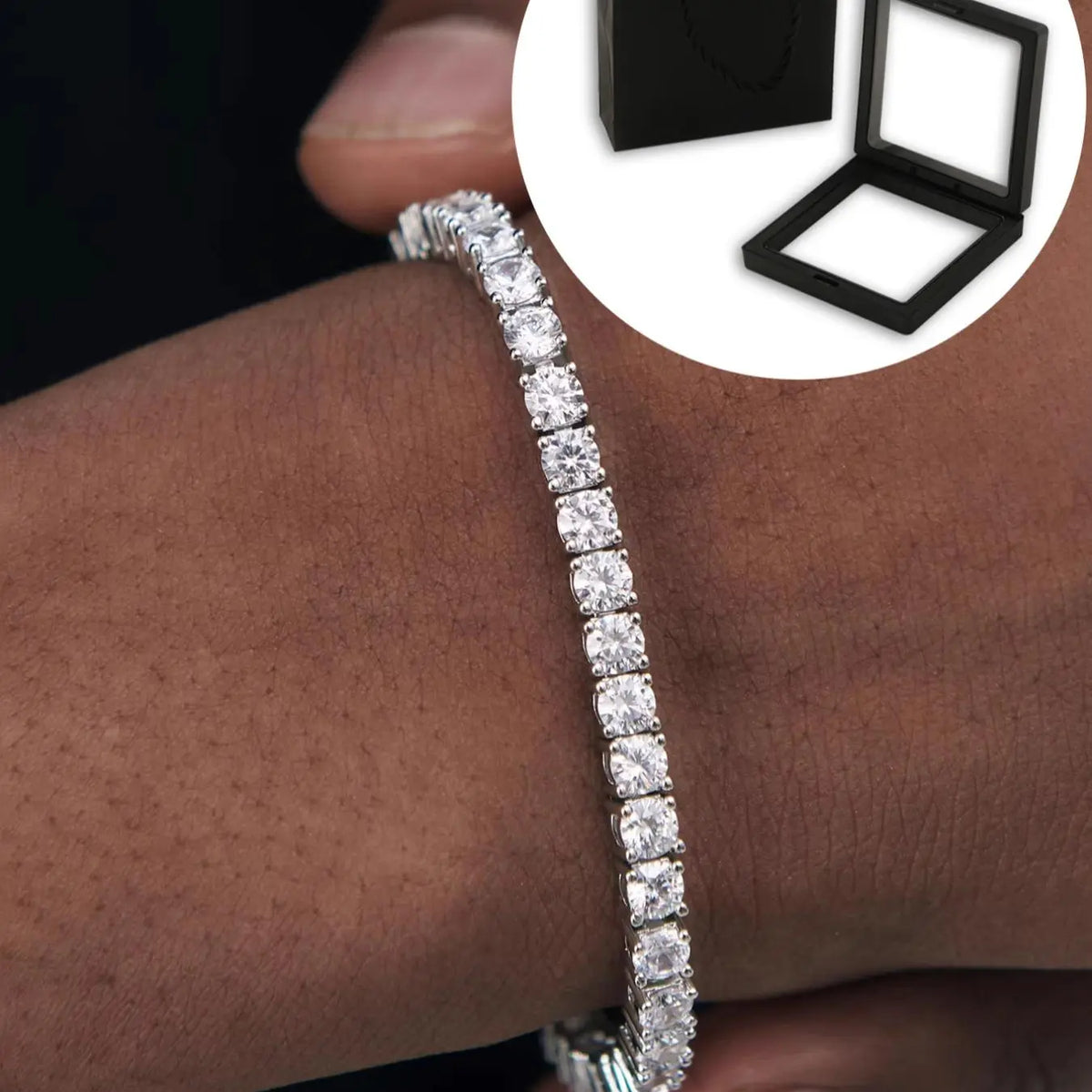 2024 Summer Rhinestone Decorated Trendy Bangle, Elegant Fashion Accessories for Women & Men Daily Wear, Minimalist Aesthetic Jewelry Gift, Daily Wear Bracelet