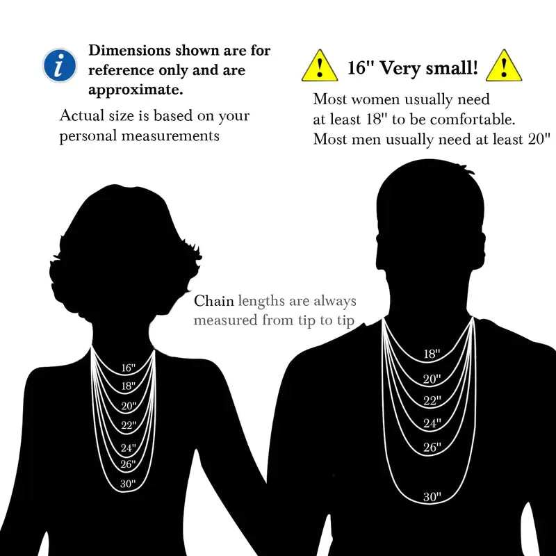 Stainless Steel Unisex Cross Necklace for Men and Women, Mens Chain Necklace with 2.5mm Rope Chain 18-26 Inches Mens Gift