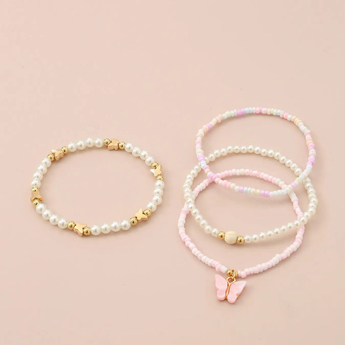 Cute Butterfly Design Anklet, Fashionable Jewelry for Girls, Boho Style Jewelry for Party, Daily Clothing Decor, Trendy All-match & Exquisite Jewelry for Gift, Trendy Fashionable Accessories