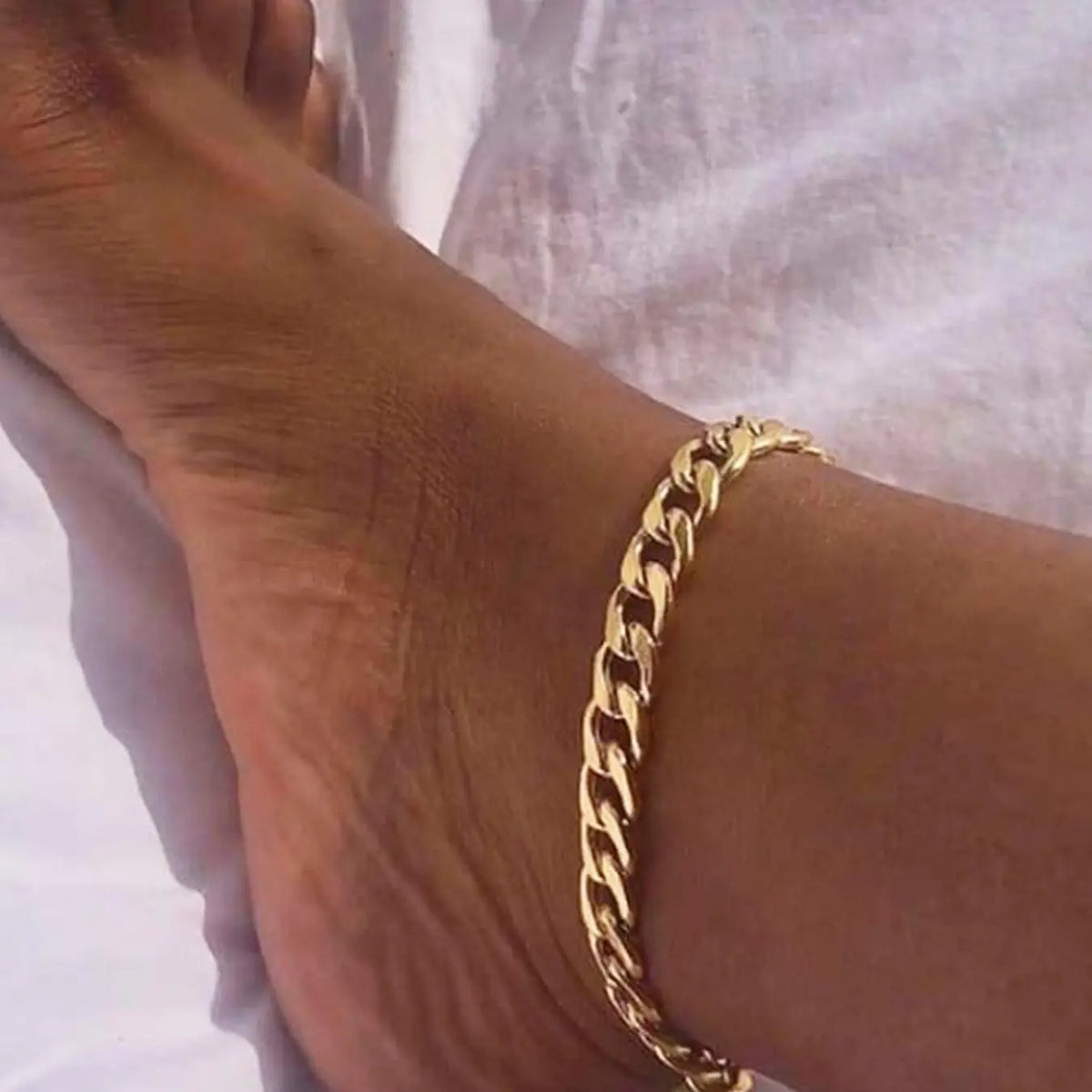 Fashion Chain Design Anklet for Women & Girls, Fashionable Jewelry, Fashion Jewelry for Party, Daily Clothing Decor, Trendy All-match & Exquisite Jewelry for Birthday Gift, Dainty Layered Anklet, Trendy Fashionable Accessories, Jewelry Gifts