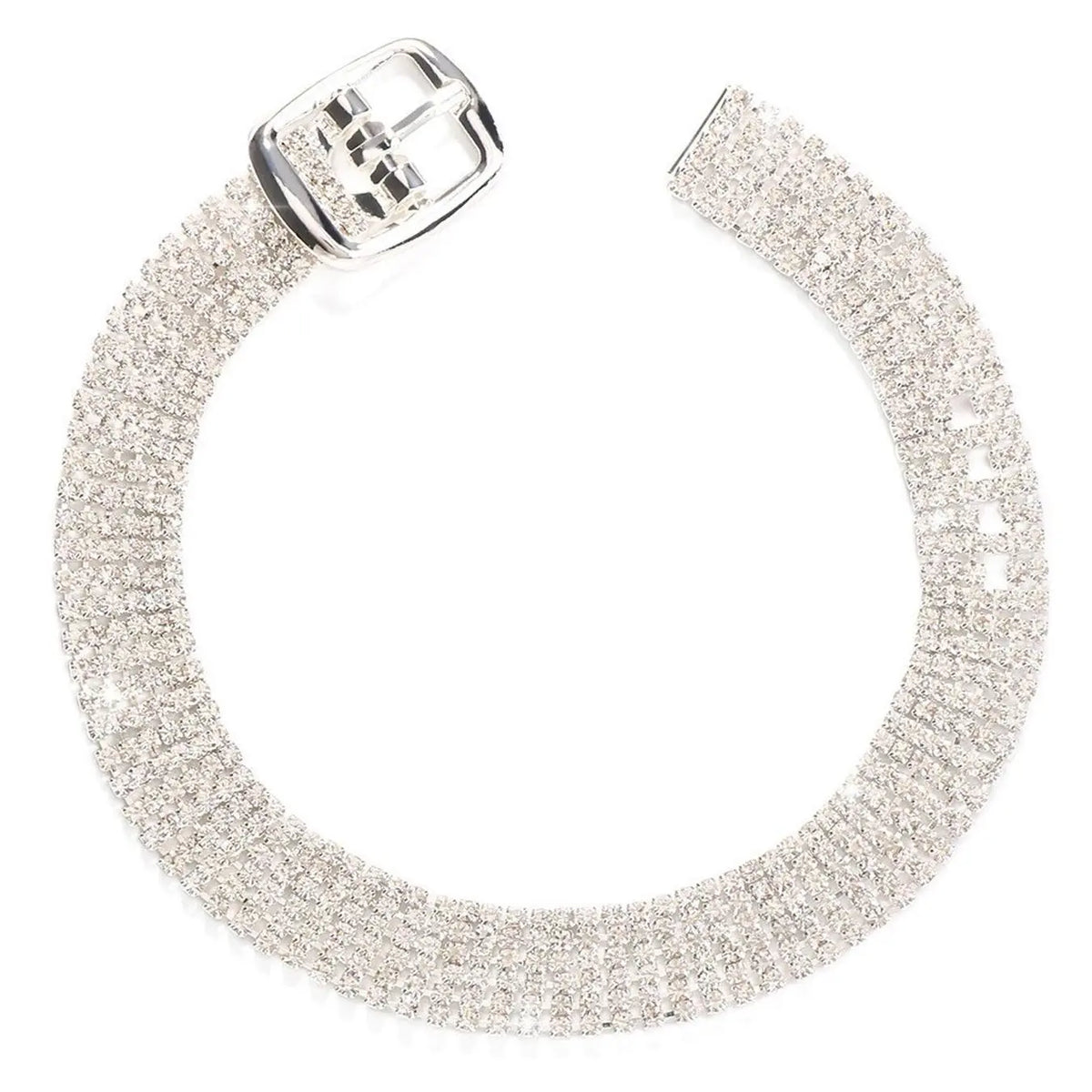 Fashion Rhinestone Multi-Layer Anklet, Elegant Ladies' Party Ankle Chain, Simple Style High Heel Foot Jewelry, Trendy and Chic, Layered Anklet, Trendy Fashionable Accessories, Elegant Accessory