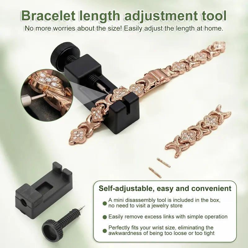 YLNWH Copper Bracelets for Women – Pure Copper Magnetic Bracelet with 3500 Gauss Effective Magnets, Trendy Stack Stretch Bangle, Modern Fashion Accessories, Perfect Valentine’s Day Gift
